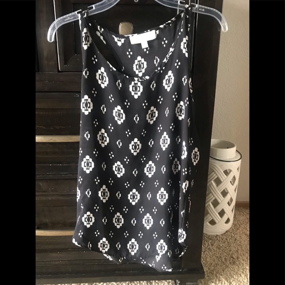 Black and White Tank